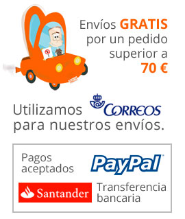 Envíos y pagos en pililampos.com